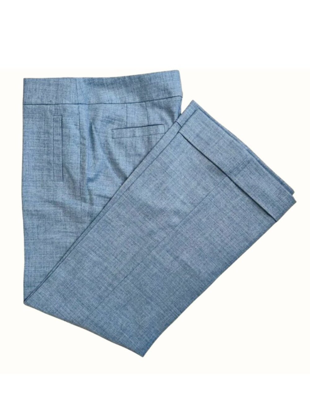 J. Crew Favorite Fit Wool Blend Wide Leg Lined Trouser Pants Women's Size 6